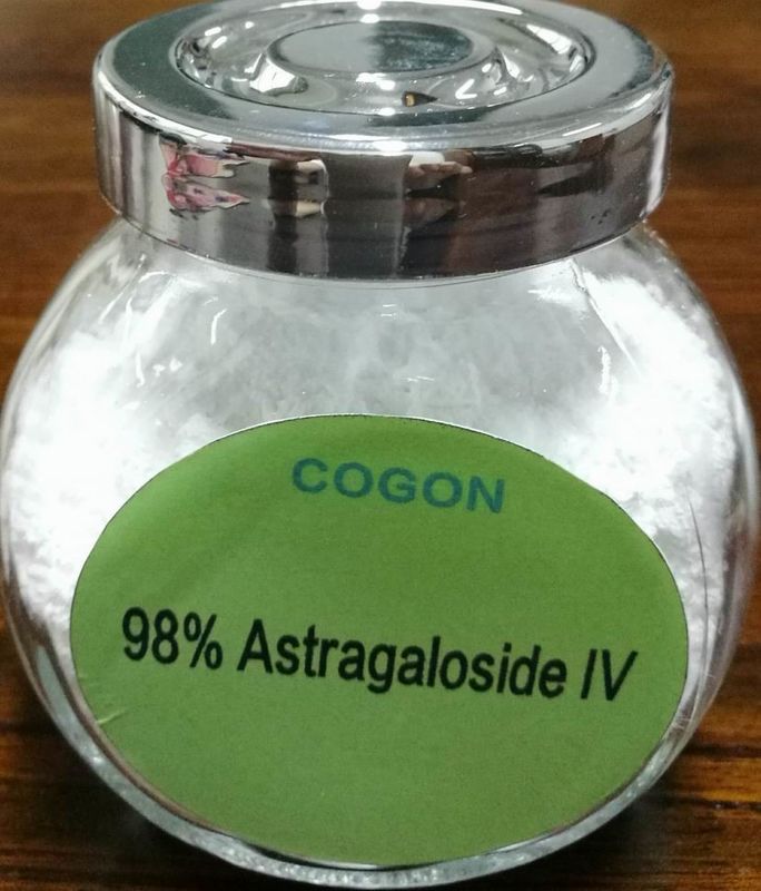 C41H68O14 مسحوق استراغالوس العضوي 10 ٪ Astragaloside 4 زئبق Pb كما أدناه 0.5ppm